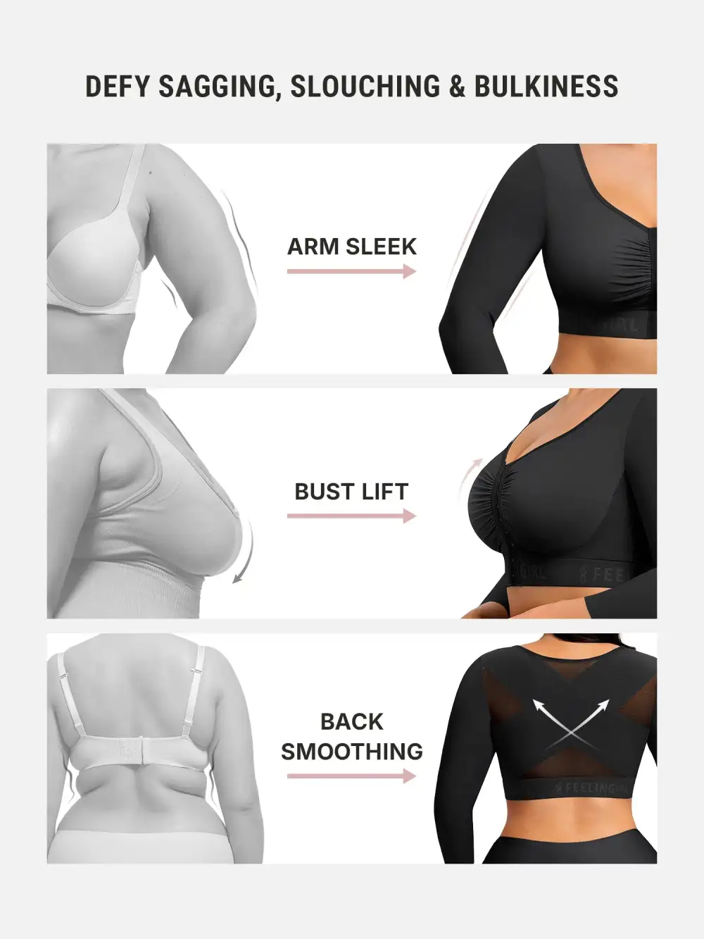 Arm Supportive Shaping Top