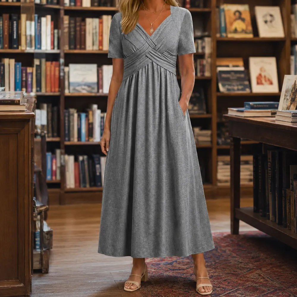 Evening Ready Refined Women's Midi Dress