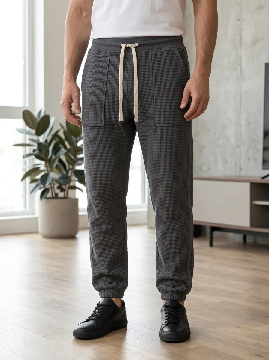 Men's Waffle Knit Jogger
