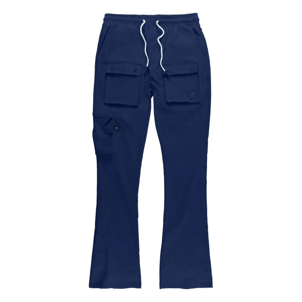 Everyday Nylon Stacked Cargo Pants