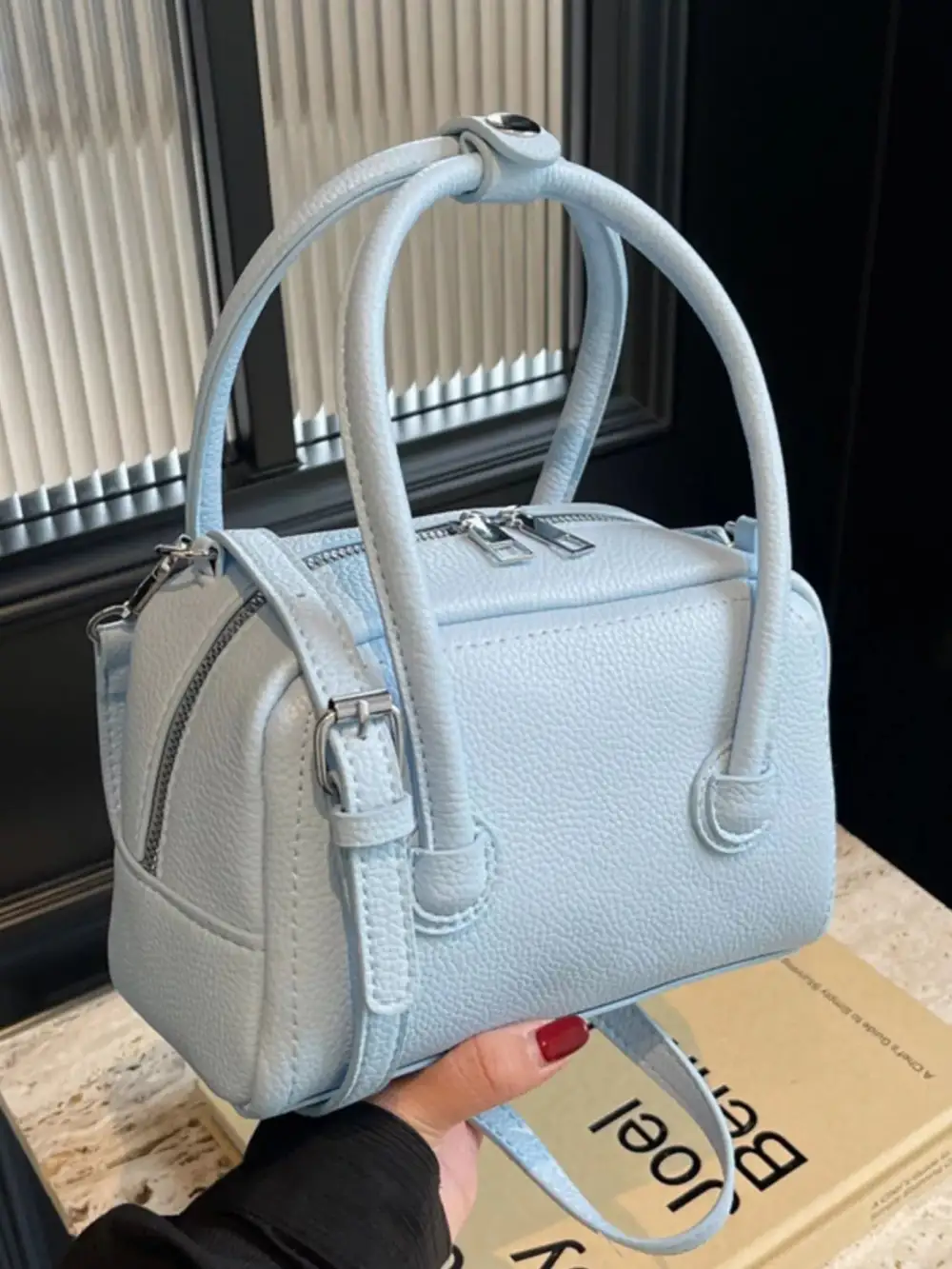 Women's Faux Leather Crossbody Bag