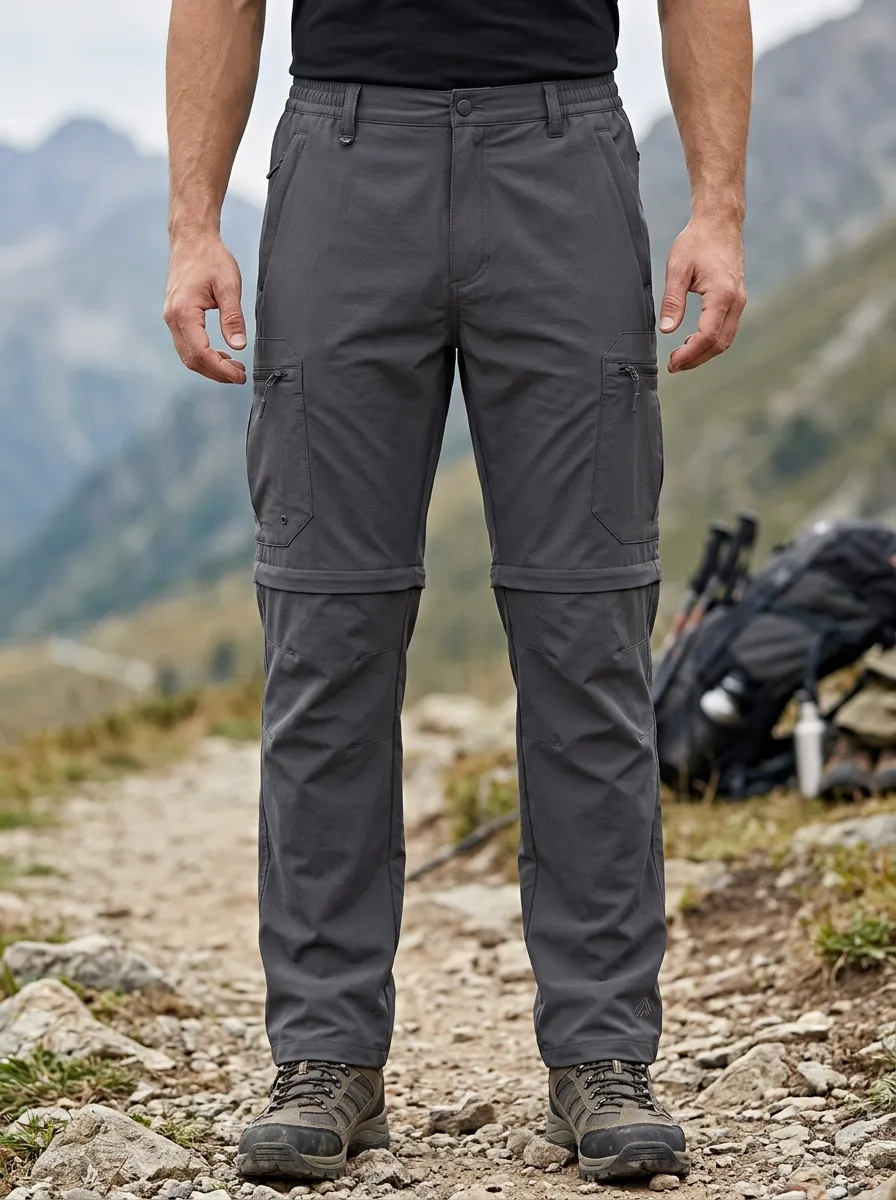 Men's Alpine Field Waterproof Zip-Off Tactical Cargo Pants
