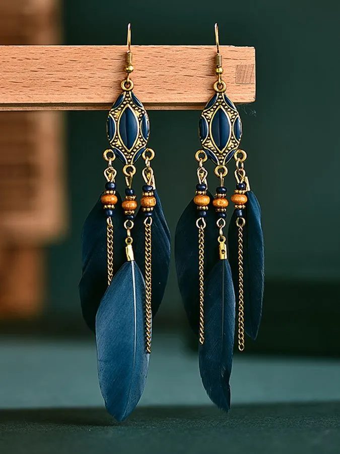 Boho Fringe Earrings