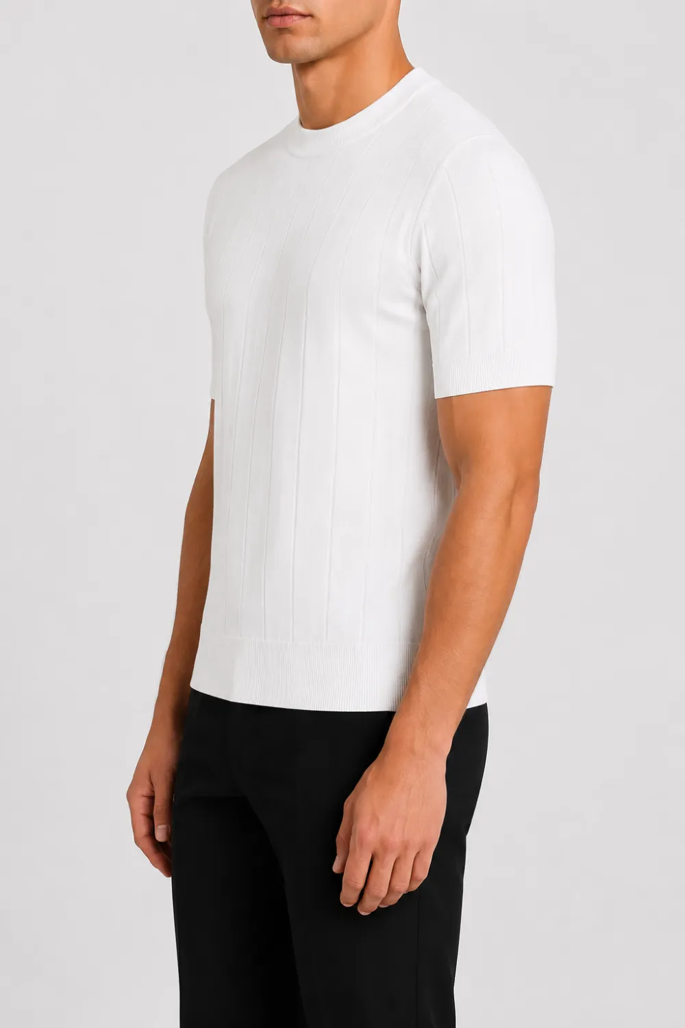 Classic Round Neck Crew Neck T-Shirt