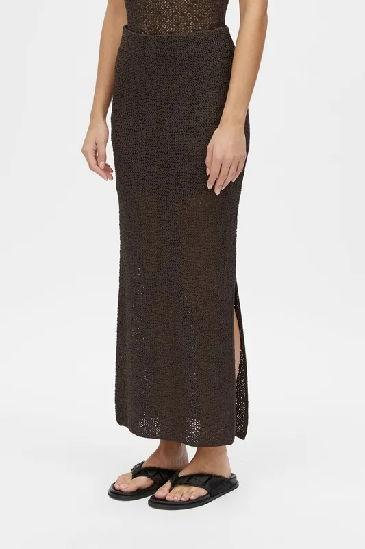 Espresso Knit Skirt