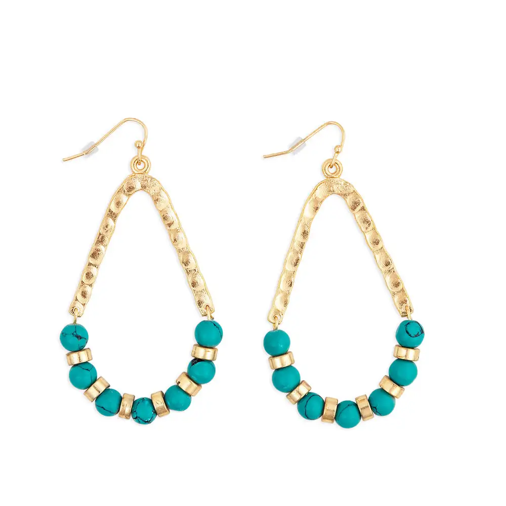 Detailed Subtle Artful Statement Earrings