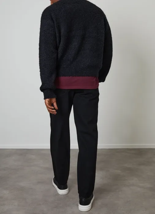 Black Loose-Fit Jeans