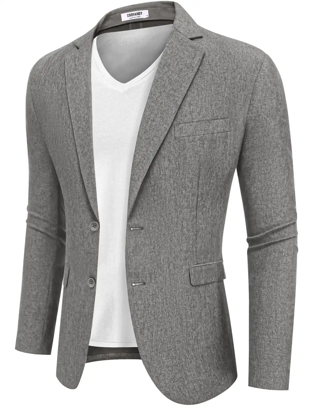 Casual Lightweight Suit Jacket Two Piece Set