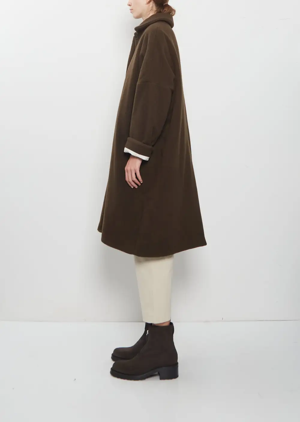 Women's Cashmere Padded Oversized Coat