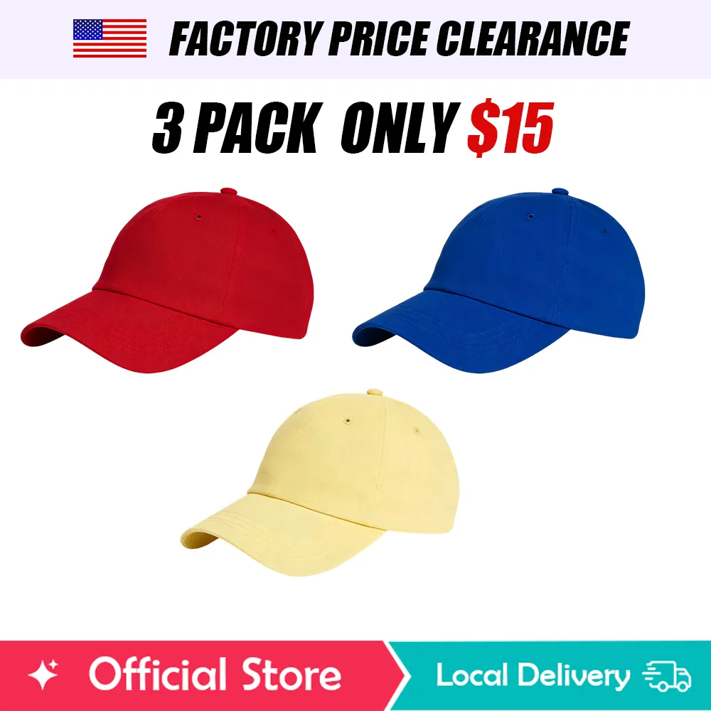 3 PACK Off-Duty Cap