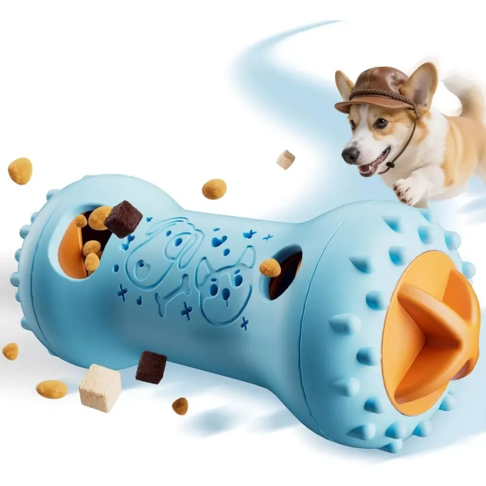 Interactive Dog Puzzle Feeder Toy – Adjustable Food Dispenser Suitable for Pet Mental Stimulation