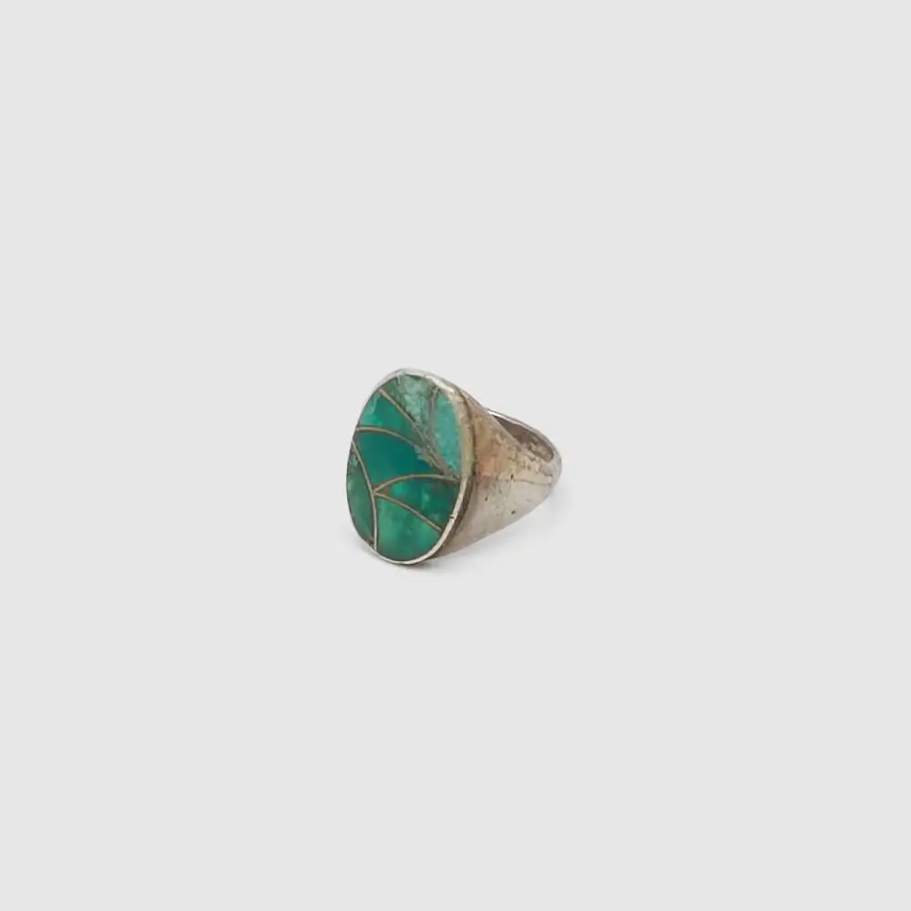 Inlaid Stone Ring