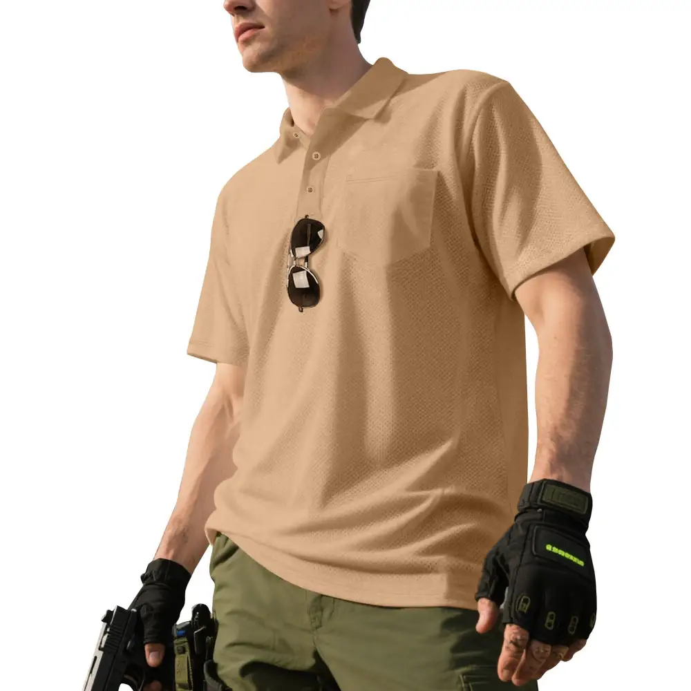 Modern Short Sleeve Polo Shirt