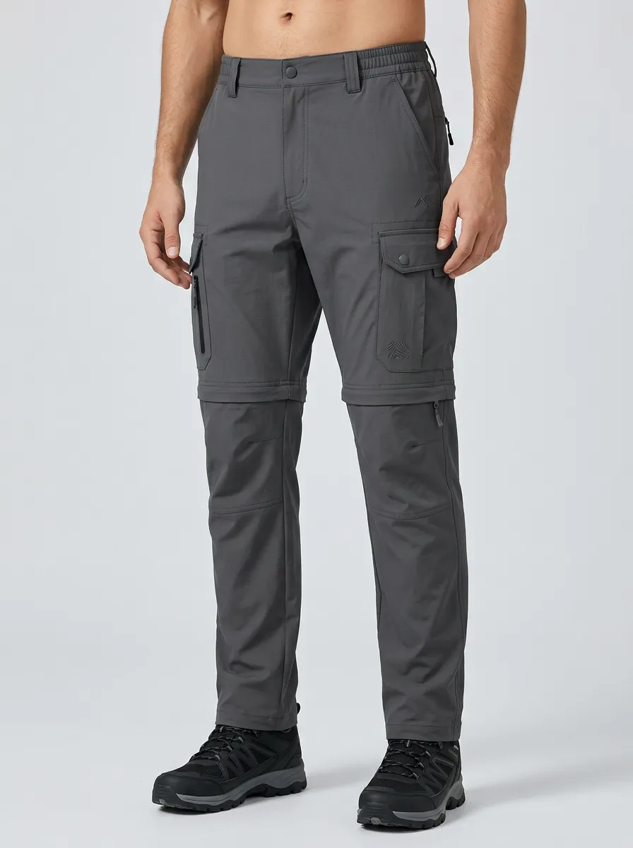 Men's Alpine Active Waterproof Zip-Off Tactical Cargo Pants