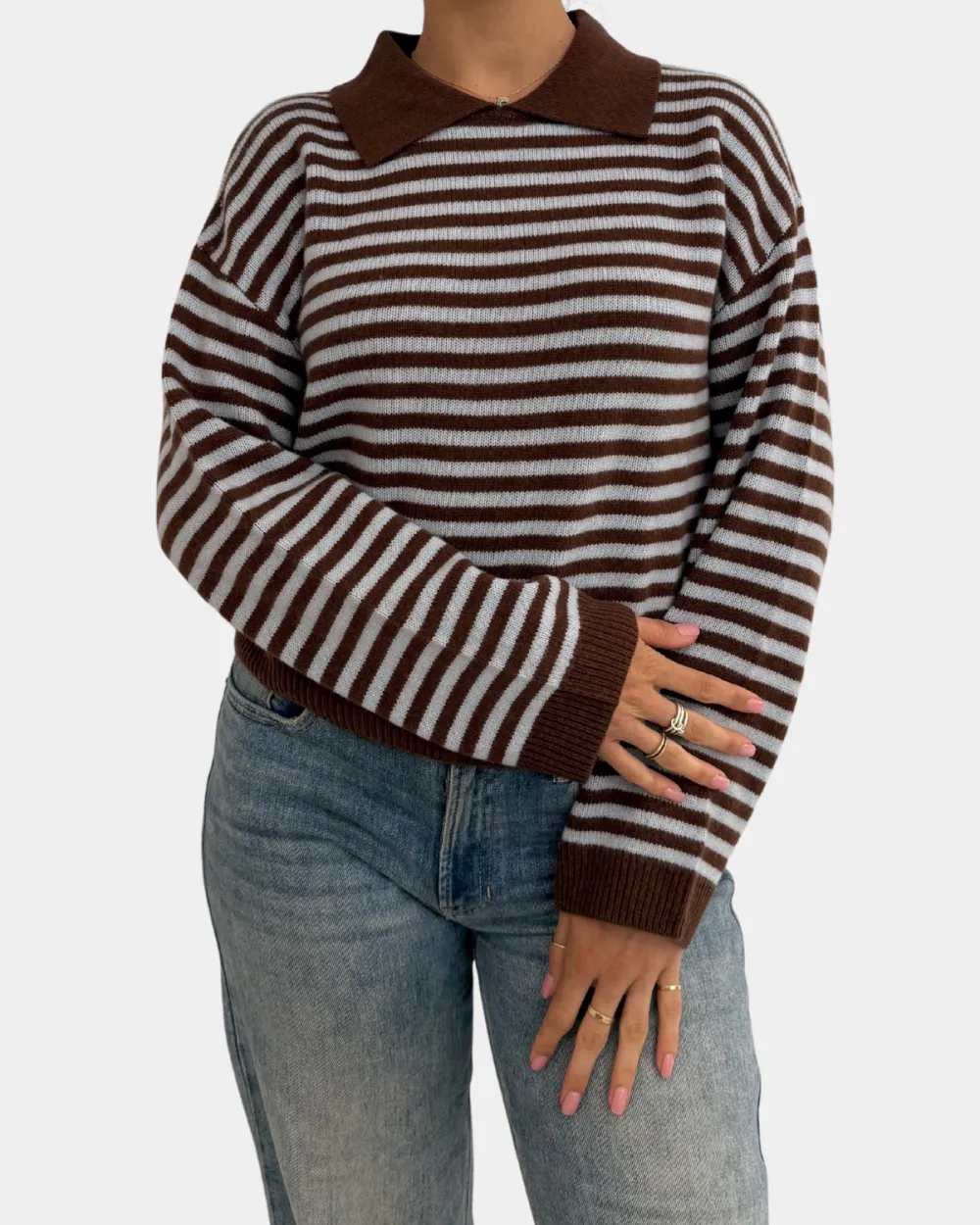 Cashmere Striped Sweater