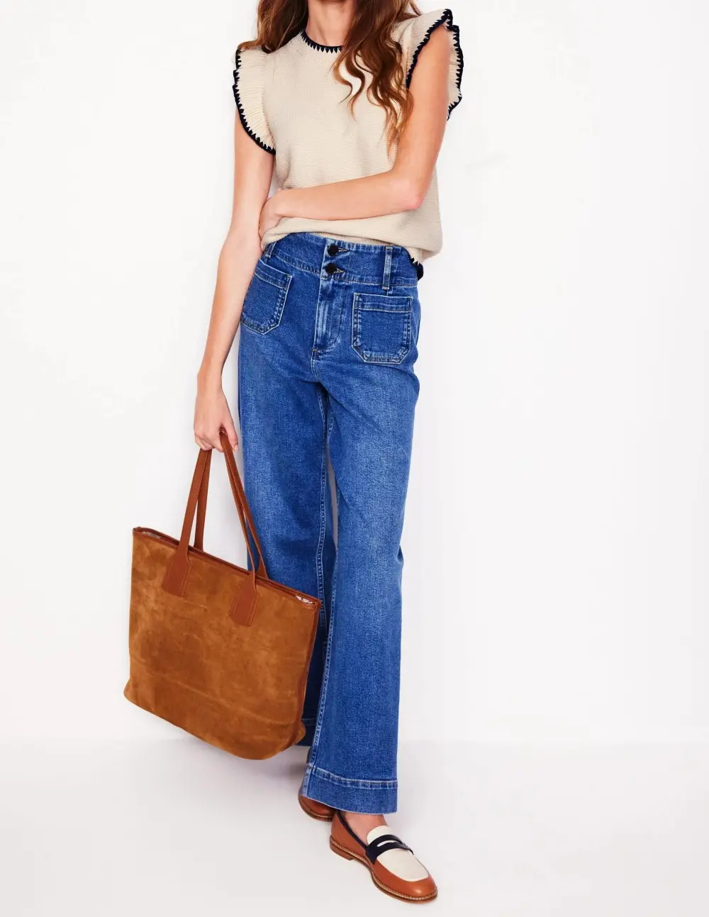 Lena Stitch Detail Vest