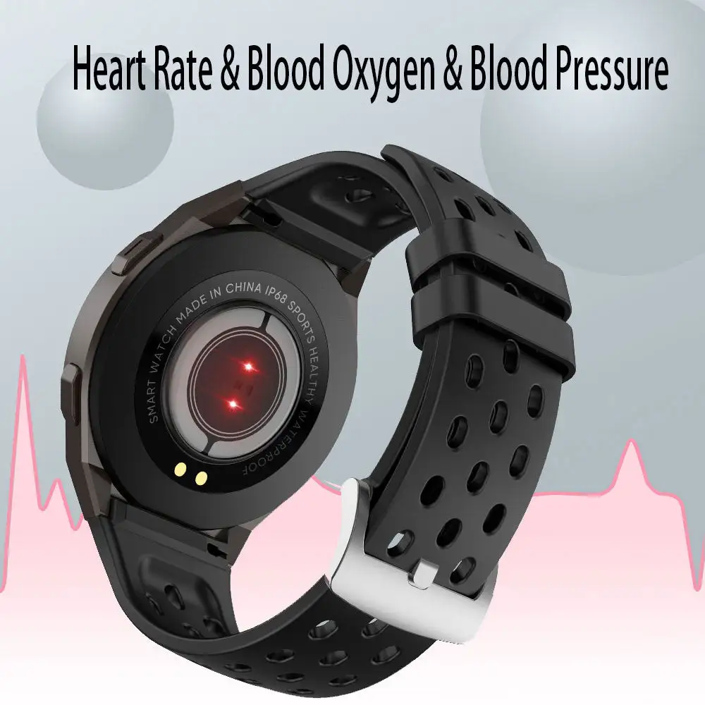 MAX1. Full Touch Screen Smartwatch. Waterproof . Round dial