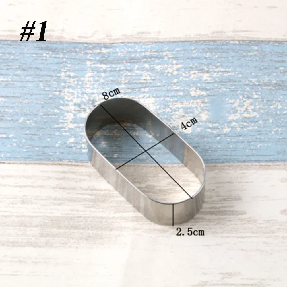 Stainless Steel Oval Cake Mold