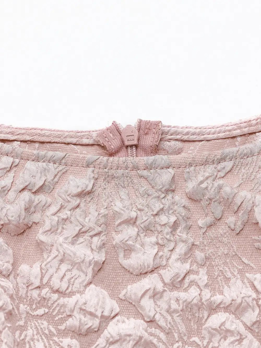 Jacquard Peplum Tank