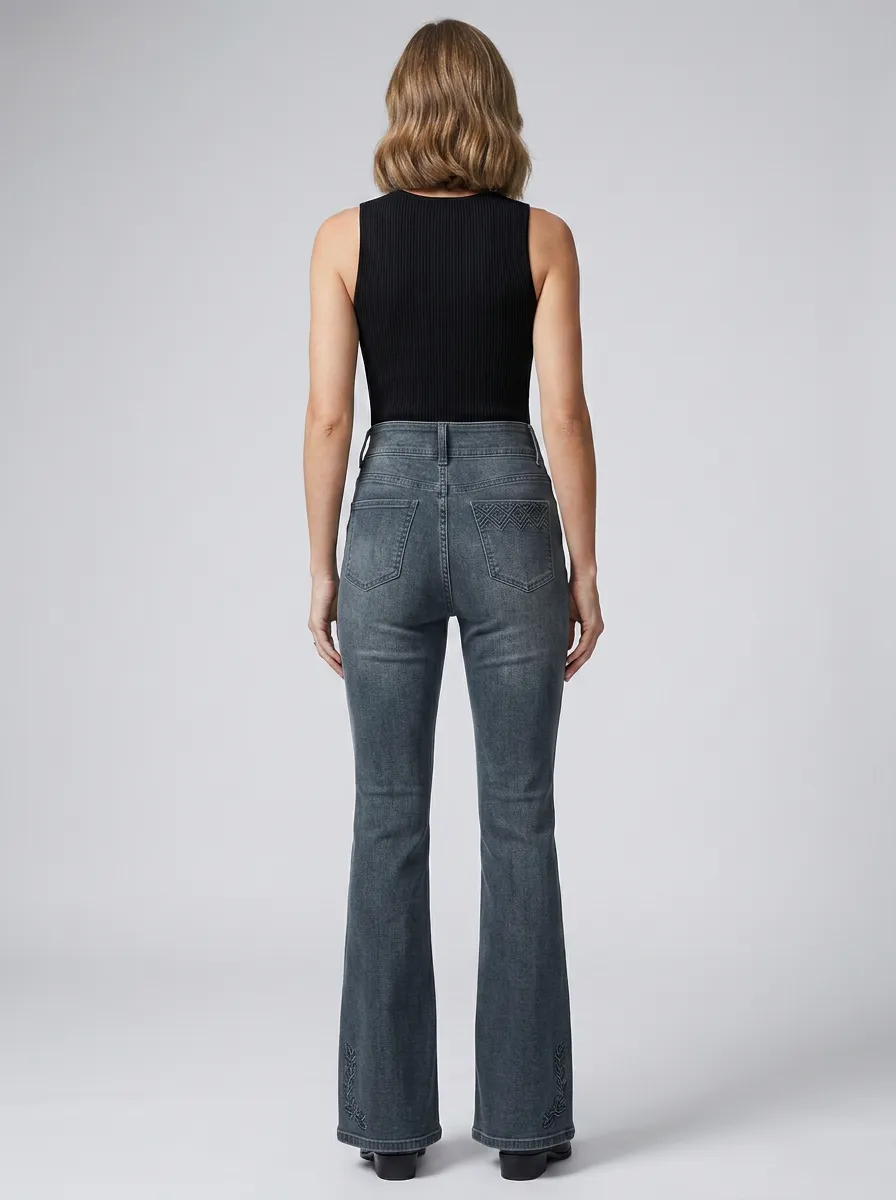 Women's High Waist Casual Denim Jeans