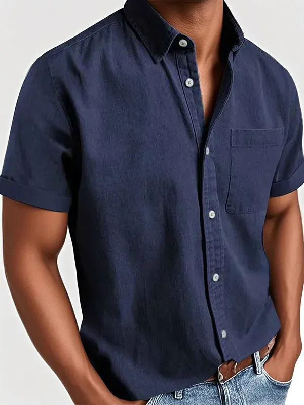 Garment Washed Utility Shirt