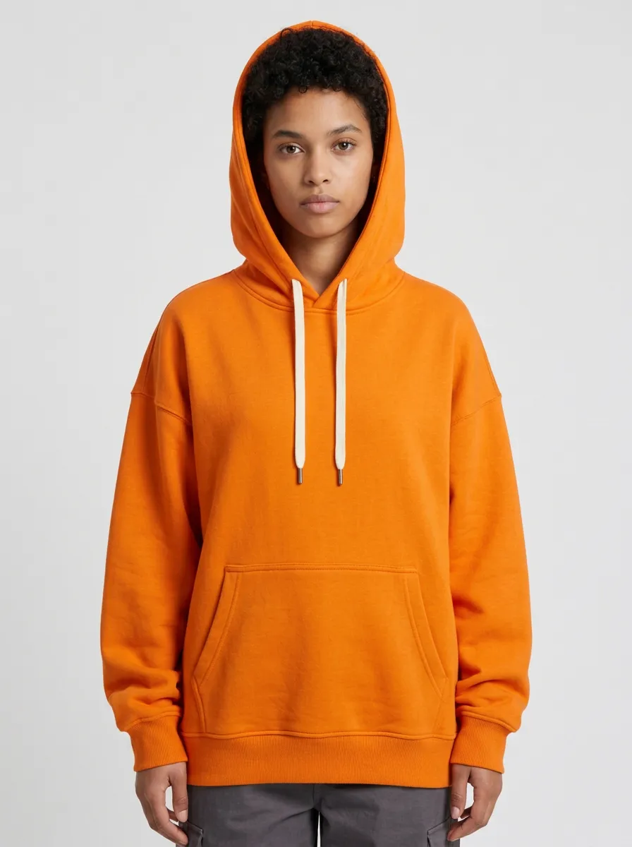 Unisex Plain Modern Casual Leisure Hoodie