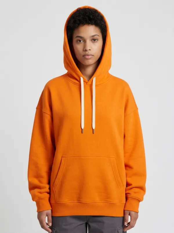 Unisex Plain Modern Casual Leisure Hoodie