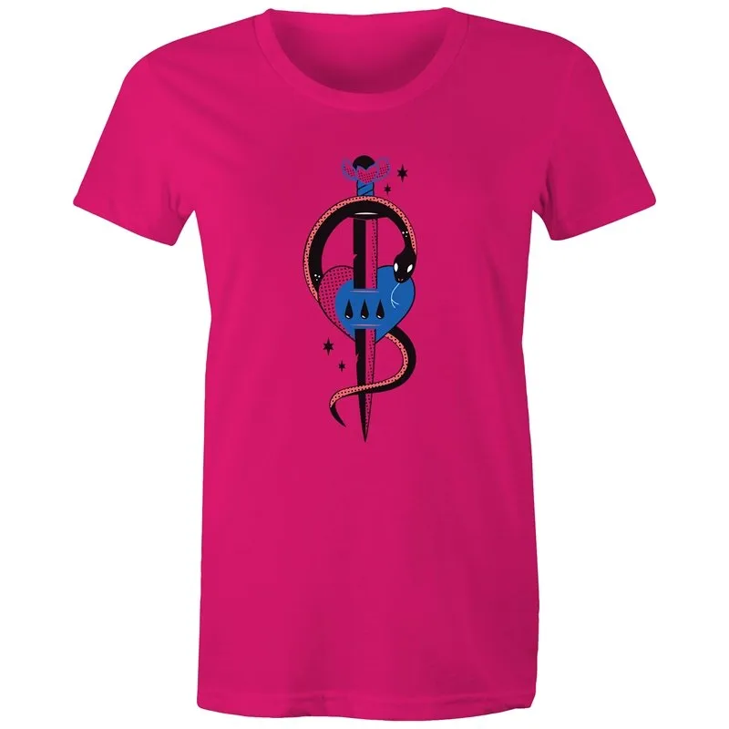 Caduceus Symbol Graphic T-Shirt