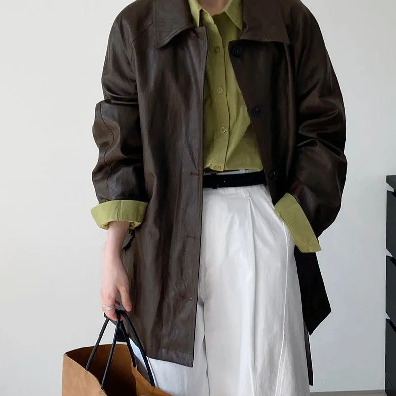 Refined Modern Pearl Cascade Coat