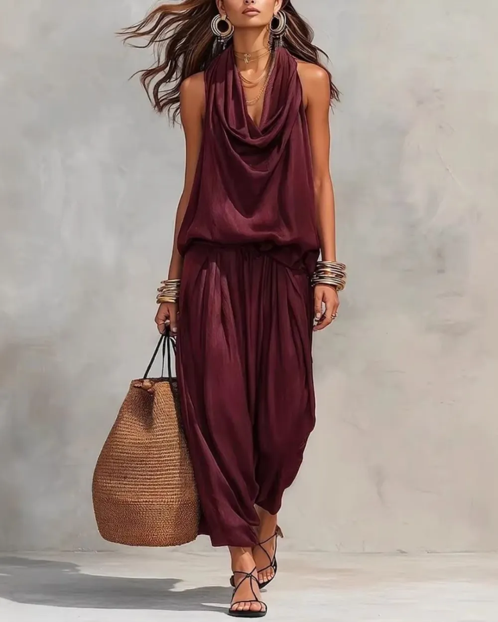 Nomadic Draped Pants Set