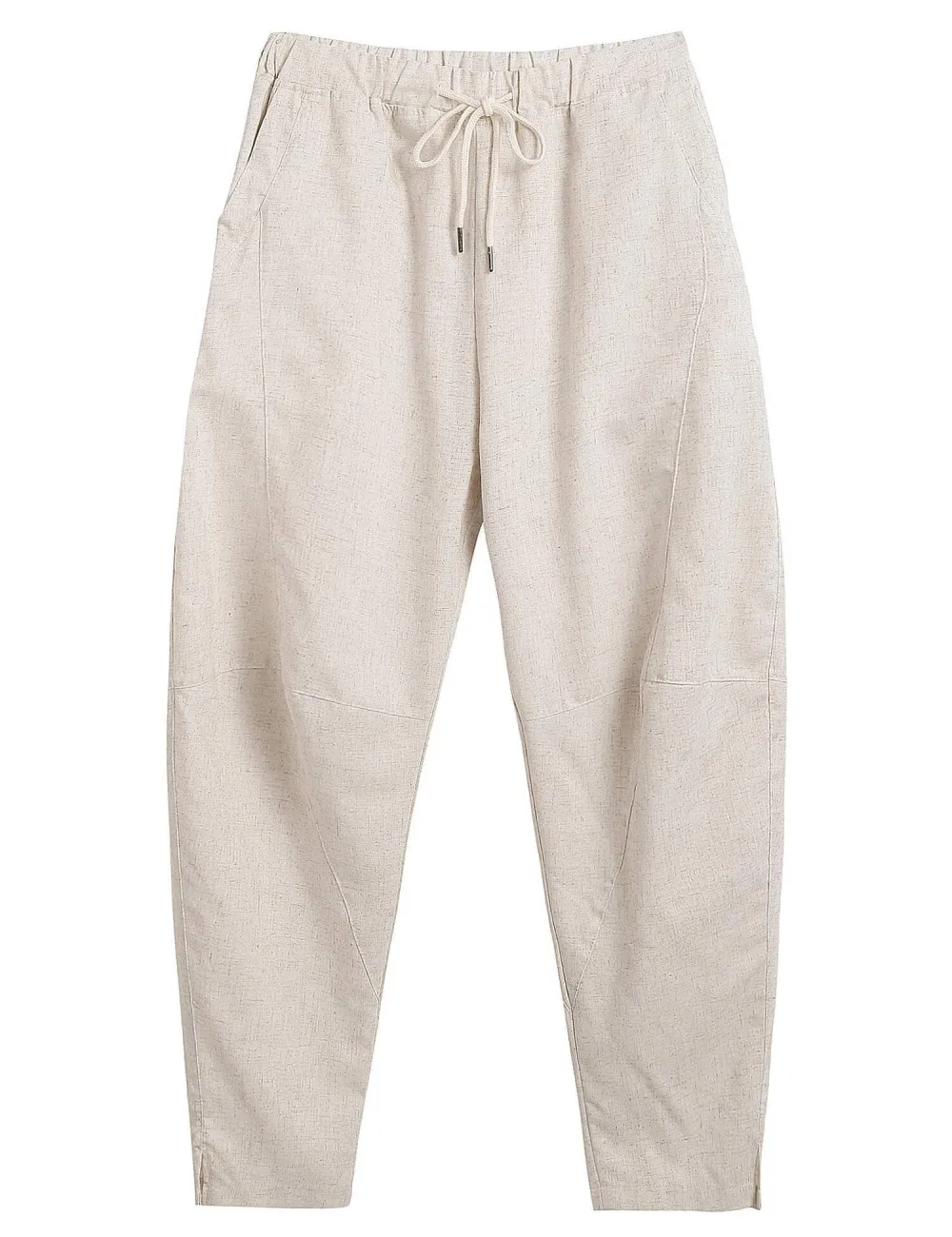 Workwear Drawstring Waist Pants