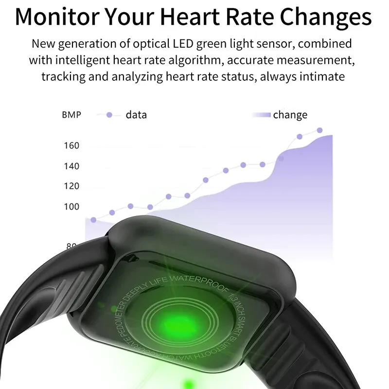 Smart sport watch Women watches digital led electronic wristwatch Bluetooth fitness wristwatch Men Kids