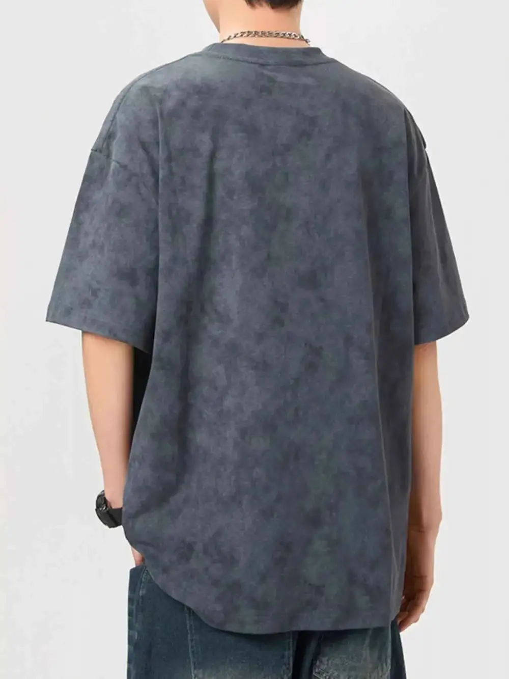 Casual Graphic Round Neck Short Sleeve T-Shirt