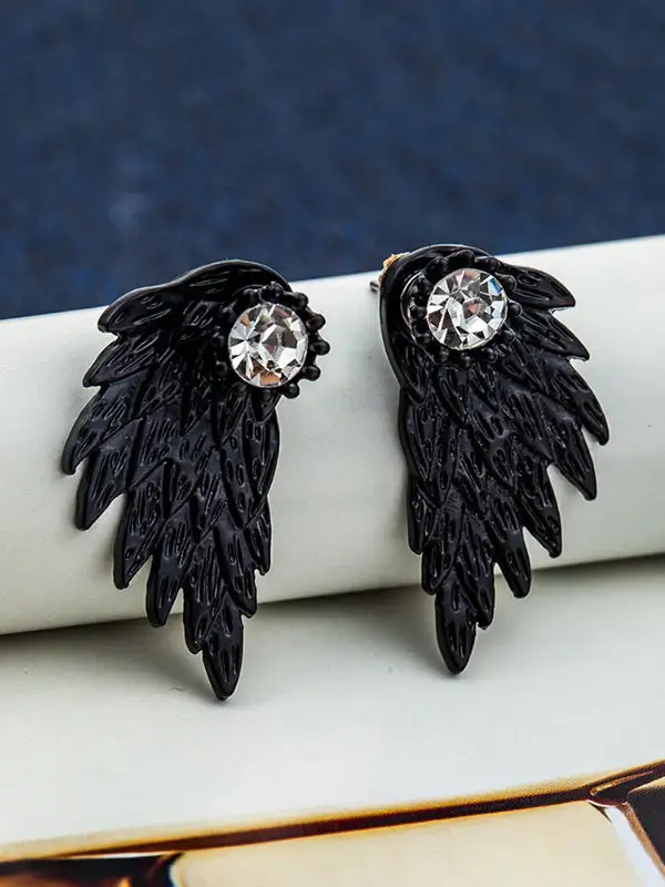 Layered Sunburst Accent Earrings