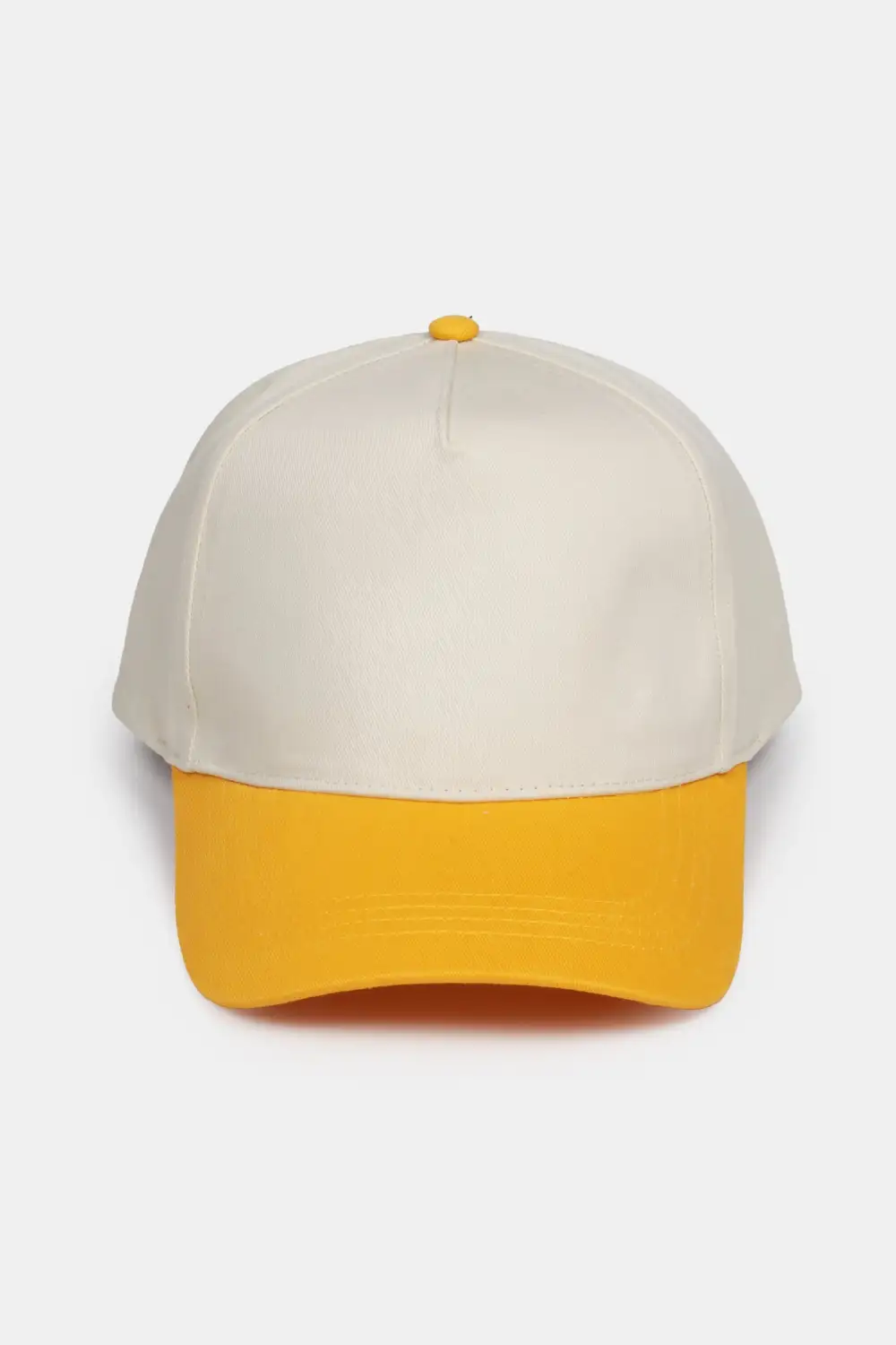 Two Tone Five Panel Panel Baseball Cap
