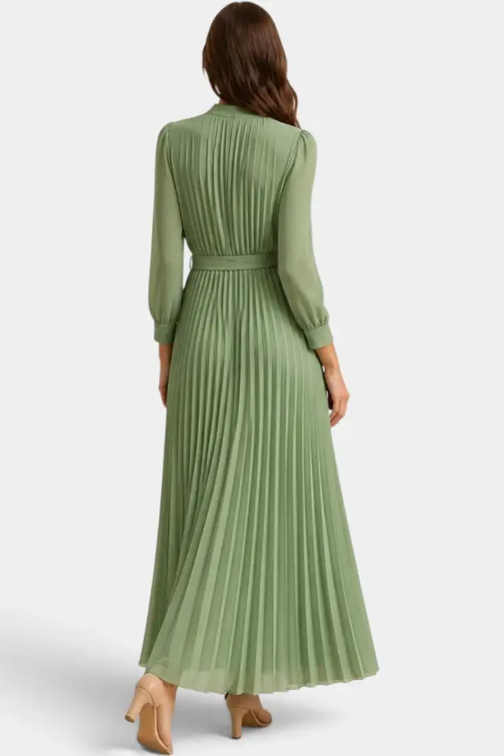 Floral-Lace Maxi Dress