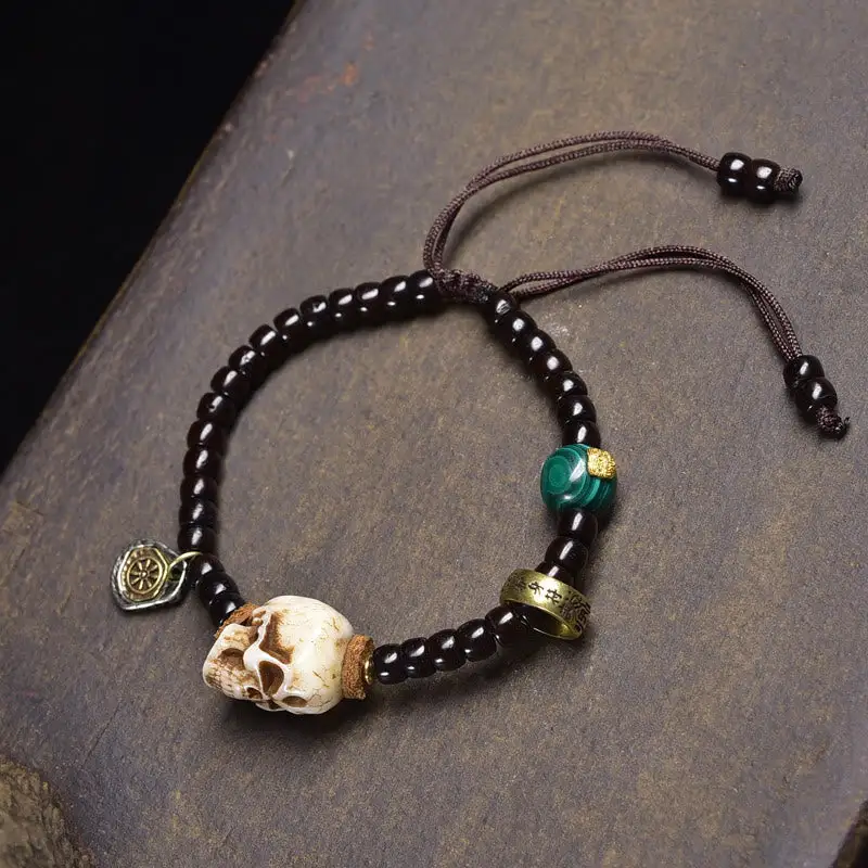 Bone Beads Coconut Shell Lord Corpse Forest Bracelet