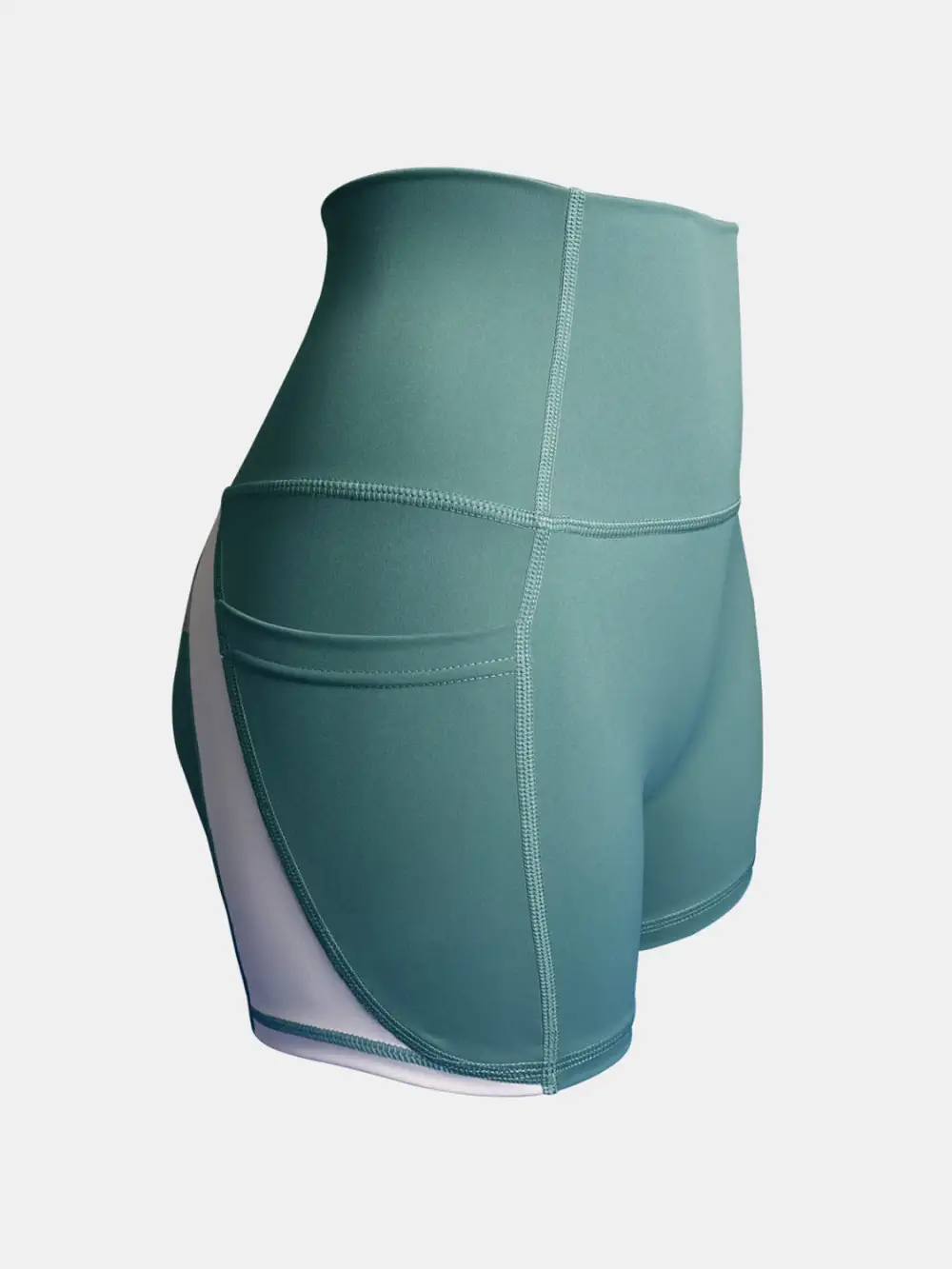 Refined High Waist Active Shorts