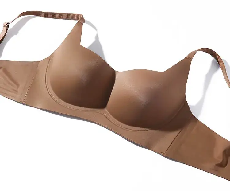 Seamless Push-Up Bra with Stretch Straps