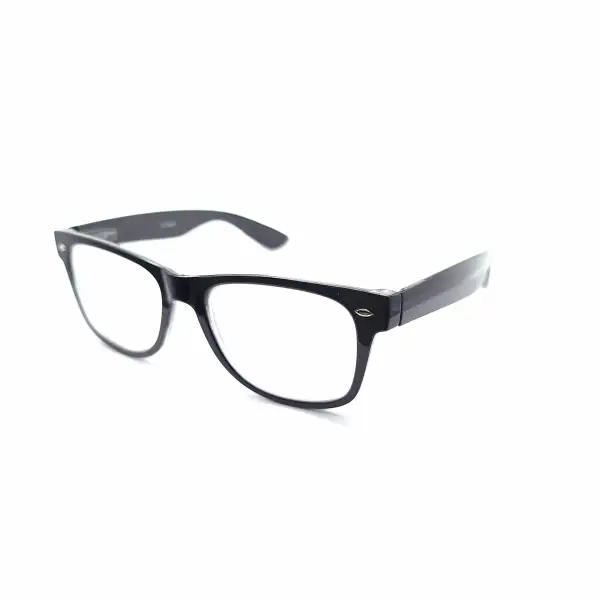 Classic Wayfarer Full-Lens Spring-Hinge Reading Glasses