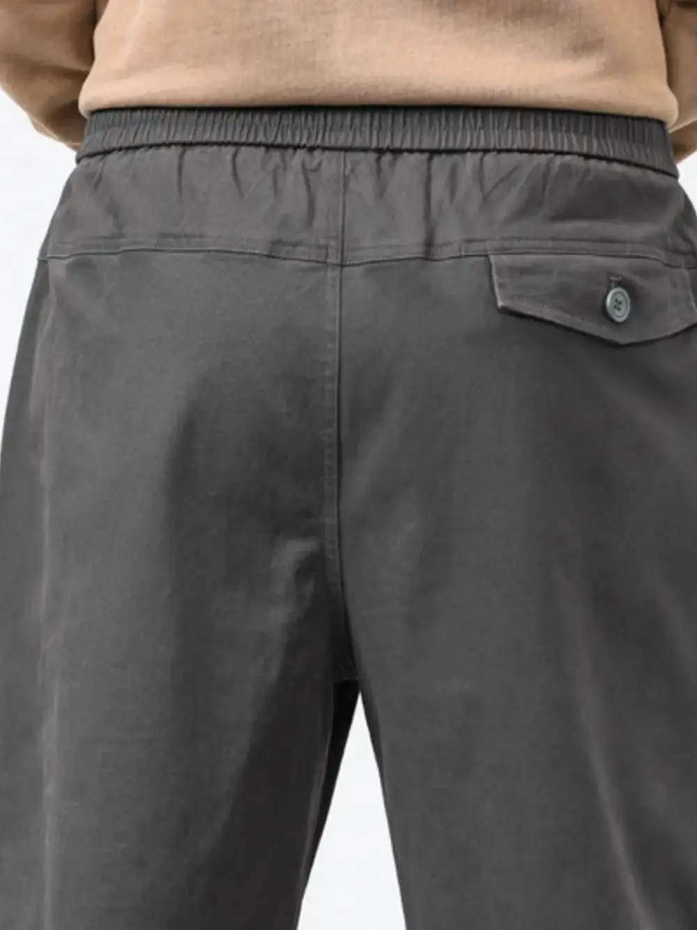 Pocketed Relaxed Fit Casual Pants
