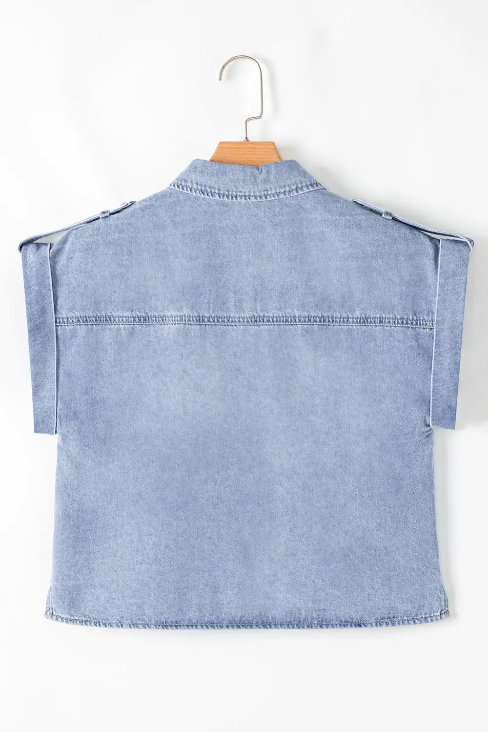 Cap Sleeve Shirt Blouse