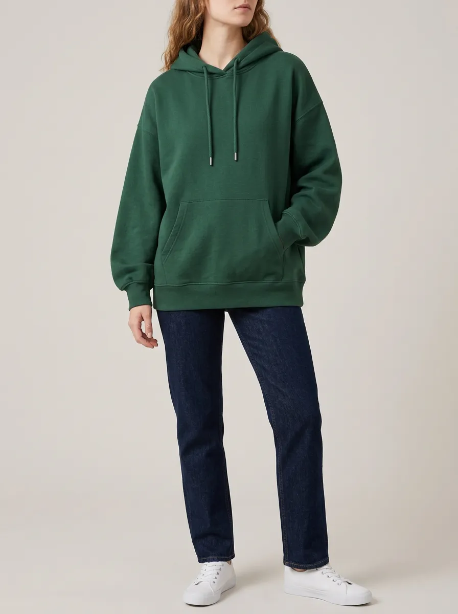 Women's Flexible Printed Hoodie