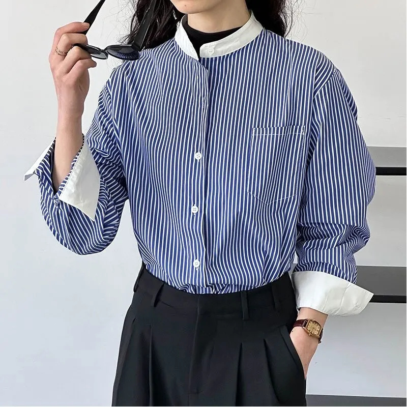 Striped Loose Fit Shirt