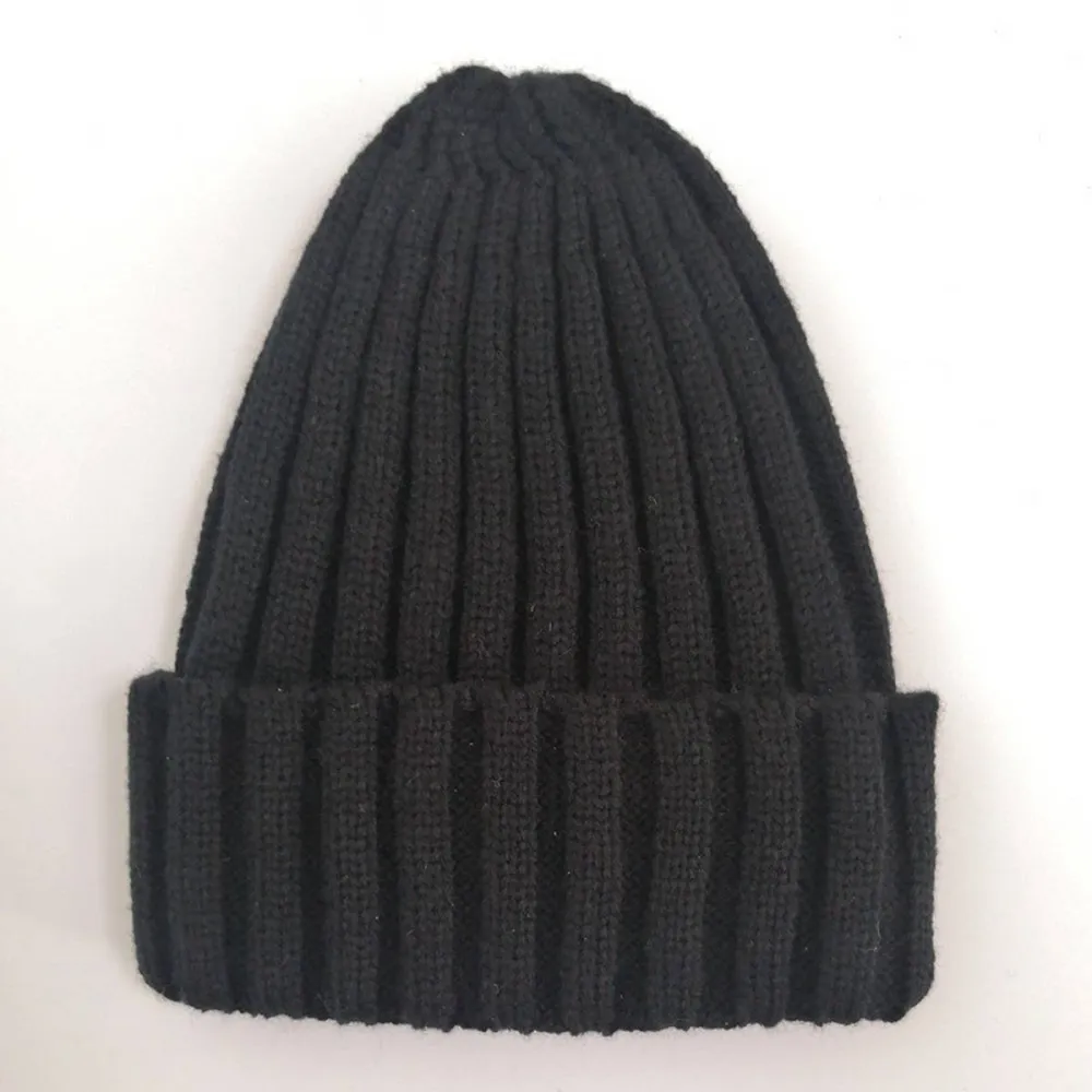 Wool Felt Knit Beanie
