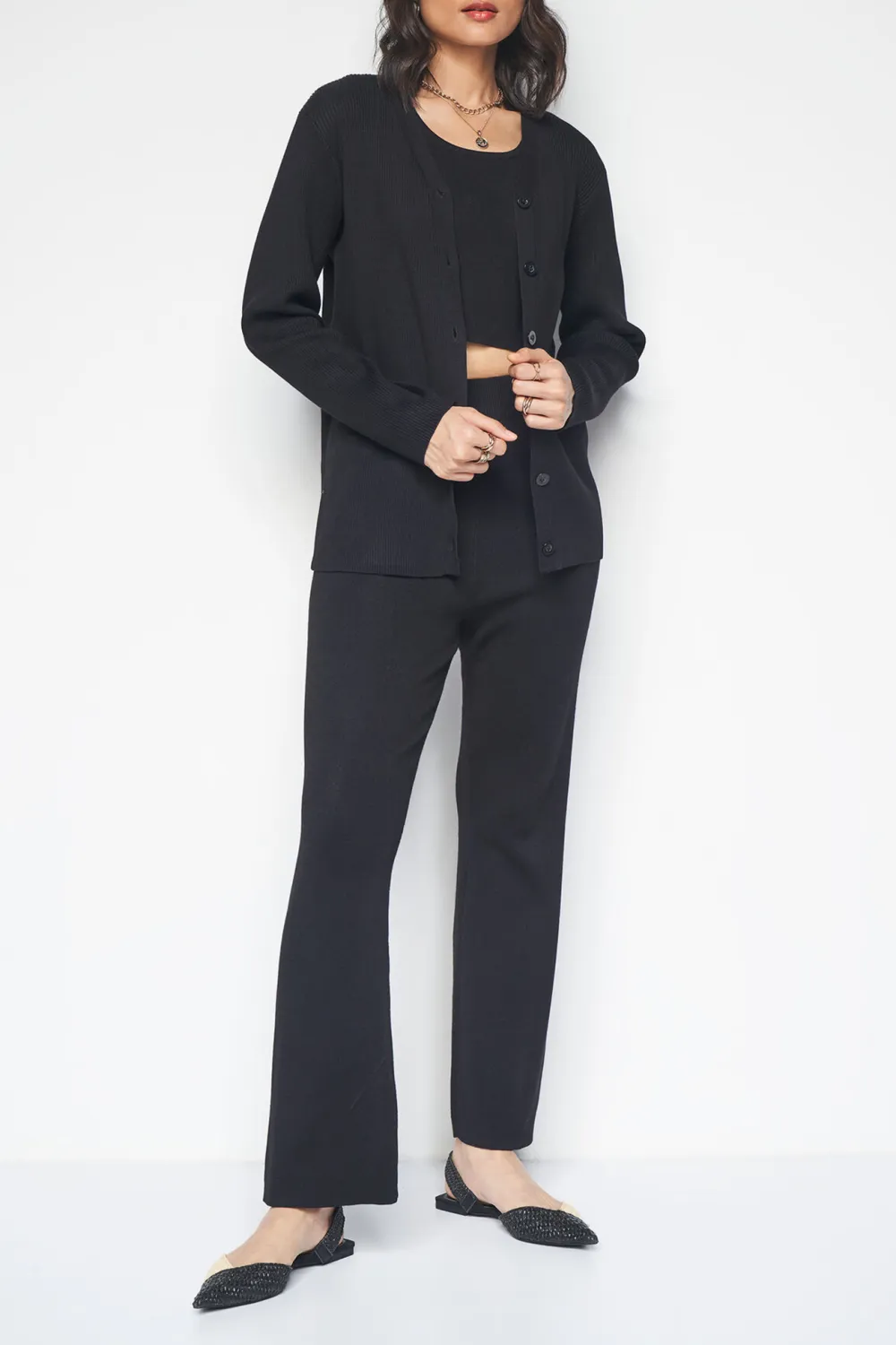 Lightweight Breathable Crewneck Daily Set
