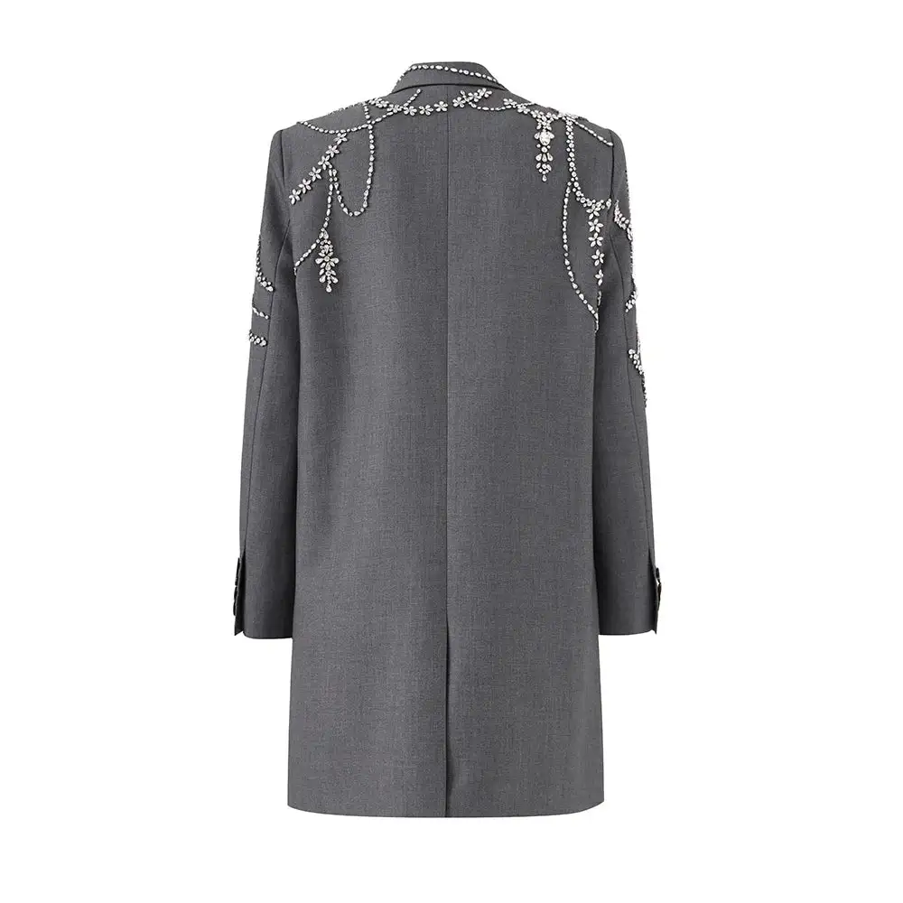 Shimmer Beaded Blazer