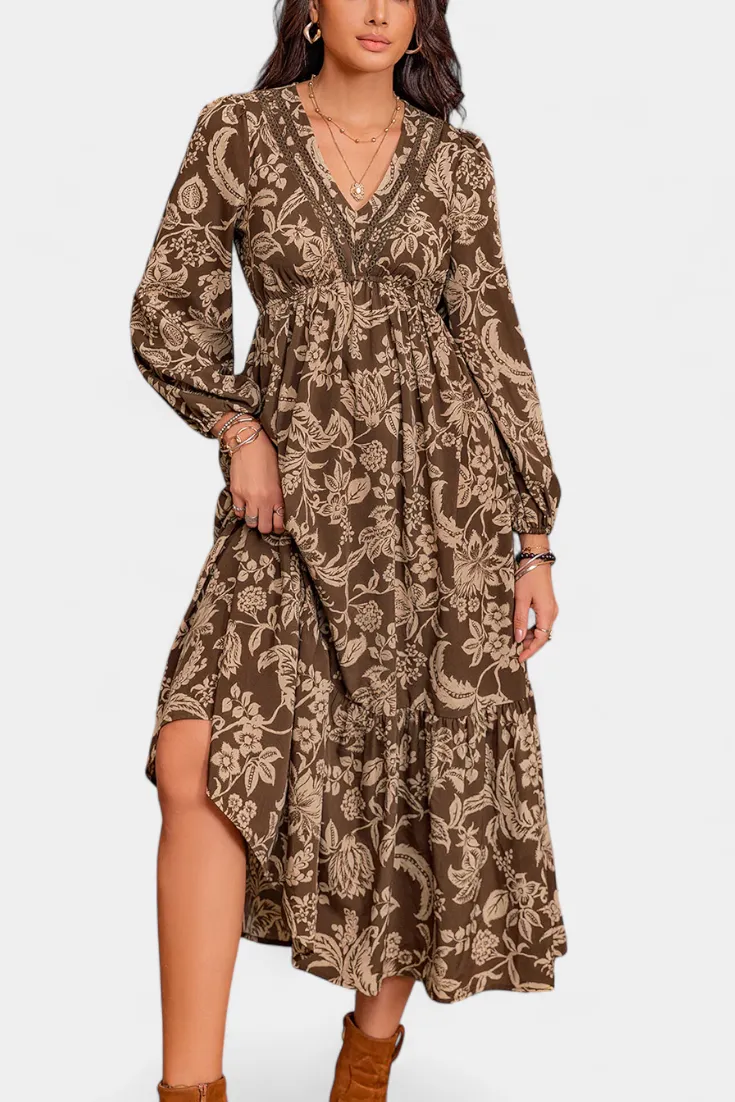 Pleated Mini Dress