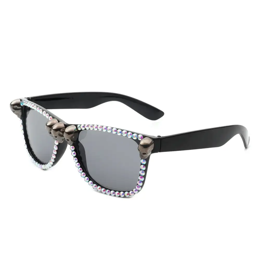 Wide Square Frame Sunglasses