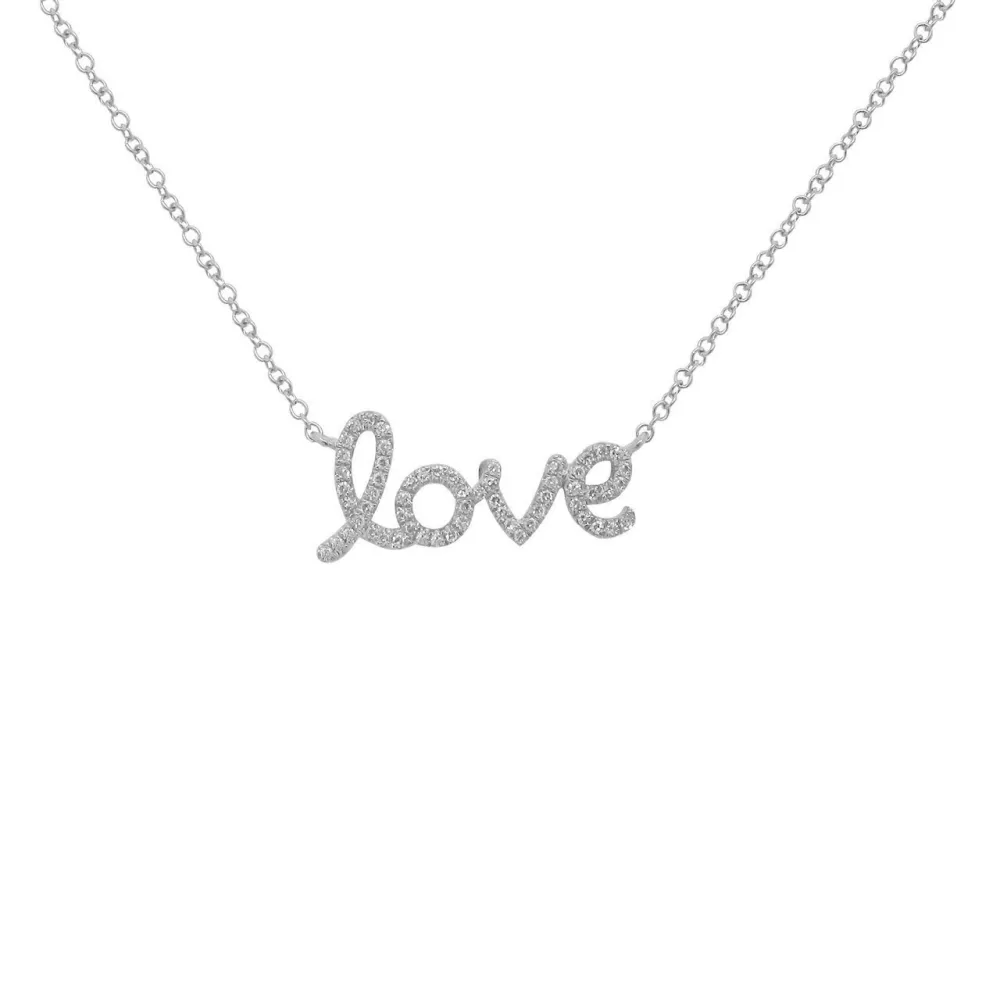 Contemporary Elegant Classic Diamond Necklace
